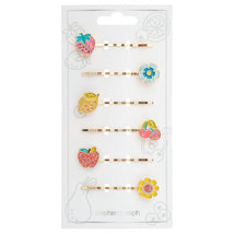 Stephen Joseph Enamel Hair Pins Garden Image 1