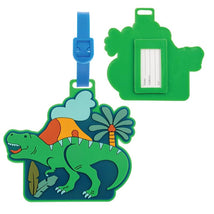 Stephen Joseph Luggage Tag Dino Image 1