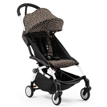 Stokke - Yoyo³ Stroller Bundle, Black And White Frame & Leopard 6+ Color Pack Image 1