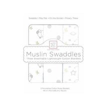 Swaddle Designs - Muslin Swaddle Blankets, Little Lambs Goodnight (Set Of 3) Image 1