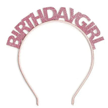 Sweet Wink - Kids Pink Birthday Girl Headband Image 1