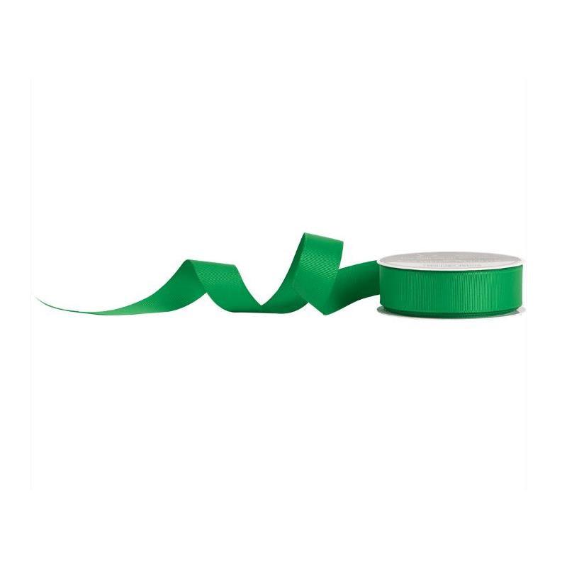 The Gift Wrap Company Grosgrain Ribbon Green Image 3