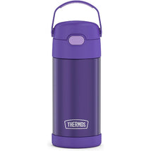 Thermos FUNtainer Stainless Steel Water Bottle 12 oz - Purple Image 1