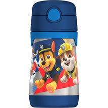 Thermos FUNtainer Stainless Steel Water Bottle 10 oz - Paw Patrol Boy Image 1