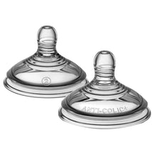 Tommee Tippee - 2Pk Advanced Anti-Colic Baby Bottle Nipples Medium Flow, 3M+ Image 1
