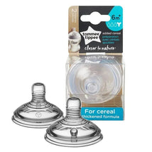 Tommee Tippee - Close To Nature 2 Pk Added Cereal Nipple Image 1