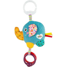 Tomy Lamaze Clip On Car Seat Toy, Elephant Image 1