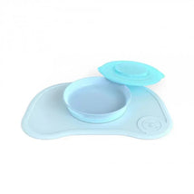 Twistshake Click Mat and Plate 6M+ - Baby Blue Image 1