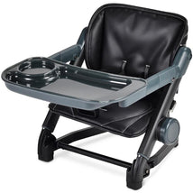 Unilove - Feed Me 3-in-1 Dinning Booster Seat, Bubble Black Image 1