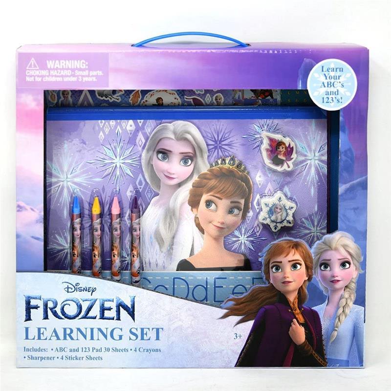 Disney Frozen Coloring Book ~ Trace and Learn Activity Book with Stickers