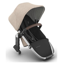Uppababy - Rumbleseat V3 Second Lower Seat, Declan (Oat Mélange/Silver Frame/Chestnut Leather) Image 1