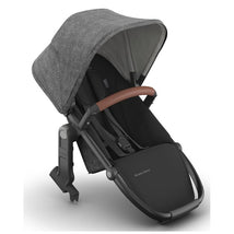 Uppababy - Rumbleseat V3 Second Lower Seat, Greyson (Charcoal Mélange/Carbon Frame/Saddle Leather) Image 1