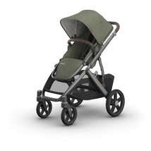 Uppababy - Vista V3 Stroller, Evelyn (Meadow Green/Graphite Frame/Chestnut Leather) Image 1