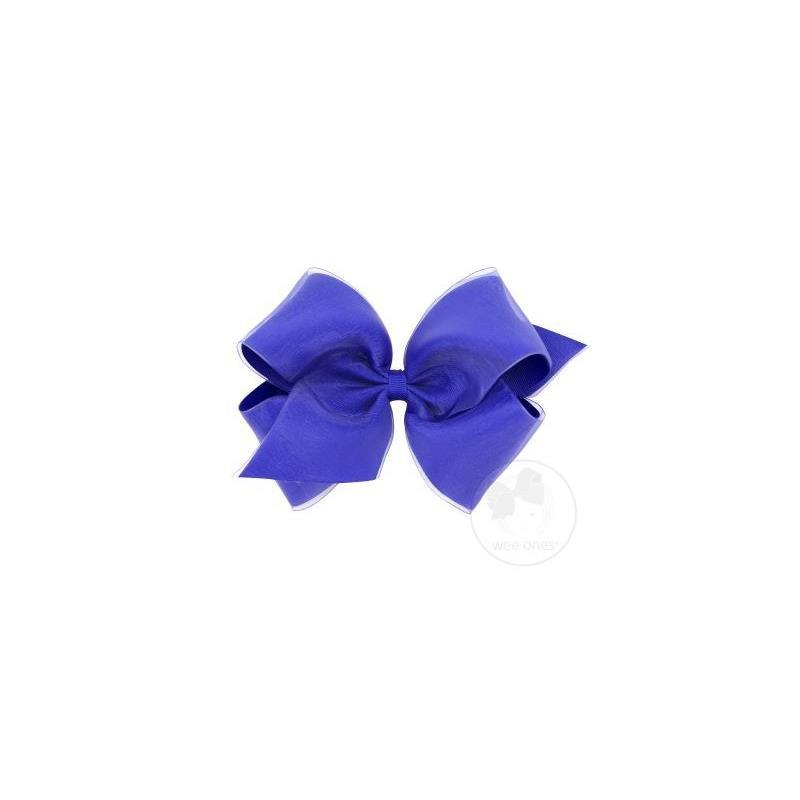 http://www.macrobaby.com/cdn/shop/files/wee-ones-king-organza-overlay-bow-electric-blue-size-6-25-x-5-2-1-4-ribbon_image_1.jpg?v=1703694831