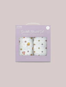 Swaddle Blanket Set - Mushy Love