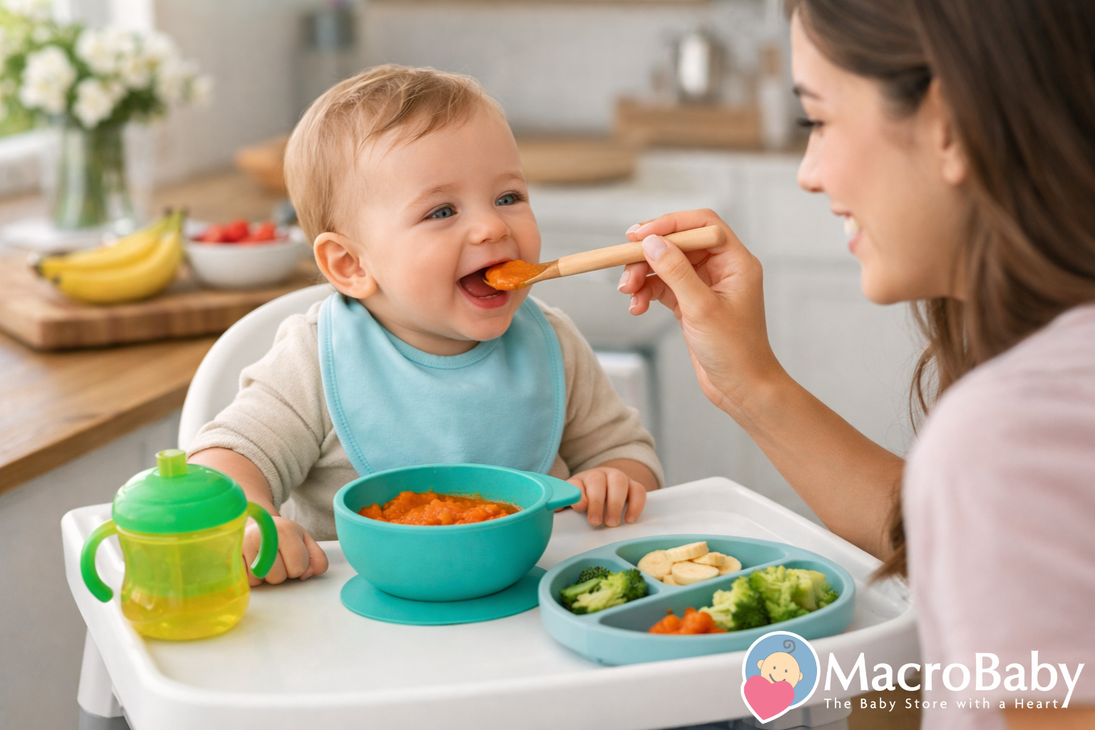 5 tips for introducing solid foods to your baby