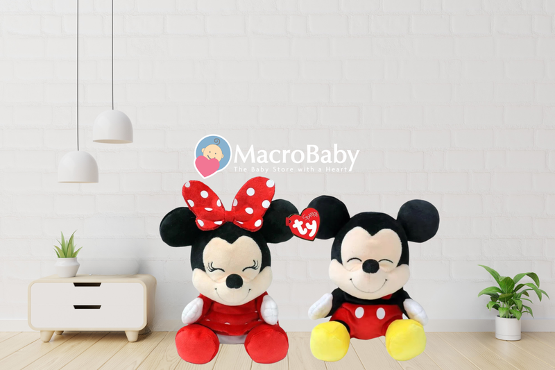 Mickey Minnie Plush, TY