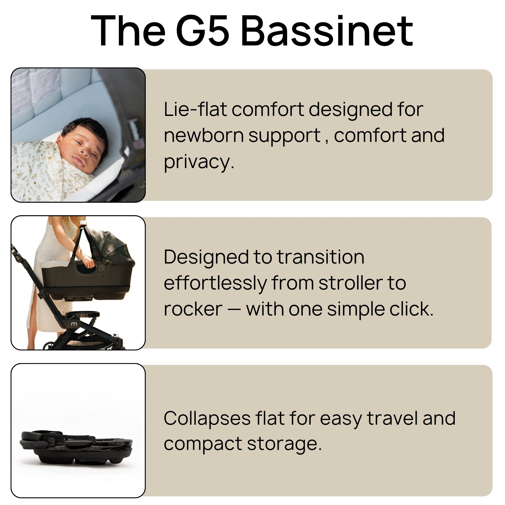 Orbit Baby M+ Stroll, Lounge, & Ride Travel System