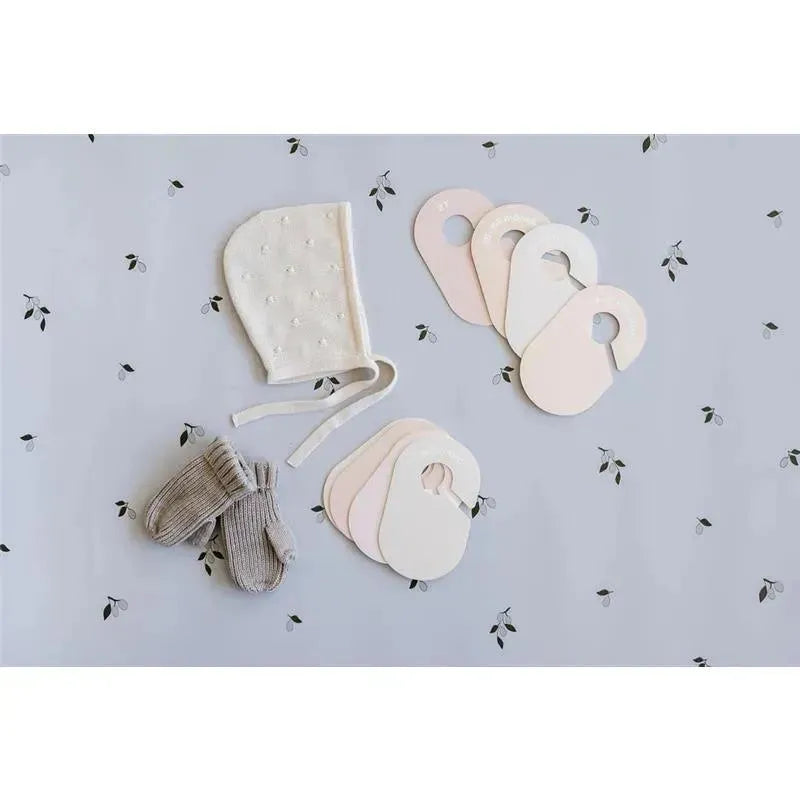 3 Sprouts - Baby and Toddler Hanger Closet Dividers, Set of 8, Neutral Solid Image 4