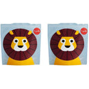 3 Sprouts - Lion Sandwich Bag (2 Pack), Blue Image 5