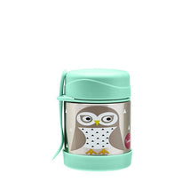 3 Sprouts - Stainless Steel Food Jar, Owl Image 1