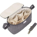 3 Sprouts - Universal Stroller Caddy Organizer, Charcoal Grey Image 3