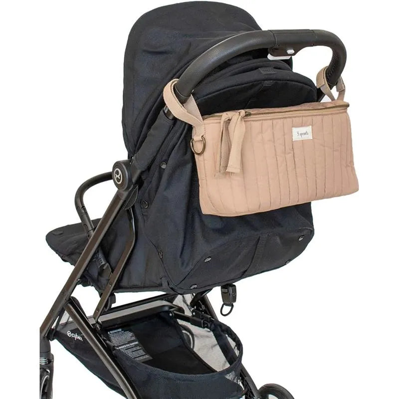 3 Sprouts - Universal Stroller Caddy Organizer, Clay Image 6