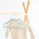 3 Sprouts - Velvet Baby Hangers, Non-Slip, Durable, Pack of 15, Blue Image 4
