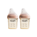 Hegen PPSU Anti-Colic Baby Bottle - 1 to 3 Months 150ml/5oz - Pink - 2-Pack