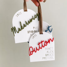 Custom Family Ornament - Acrylic Cutout