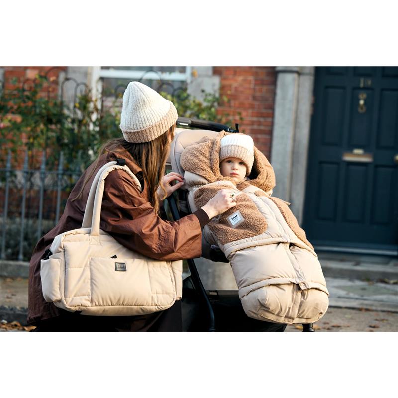7AM - Soho Diaper Bag Carryall - Oat Image 8