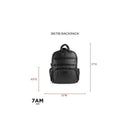 7AM Voyage - Diaper Bag Backpack, Black Polar Image 3