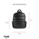 7AM Voyage - Diaper Bag Backpack, Heather Grey Image 5