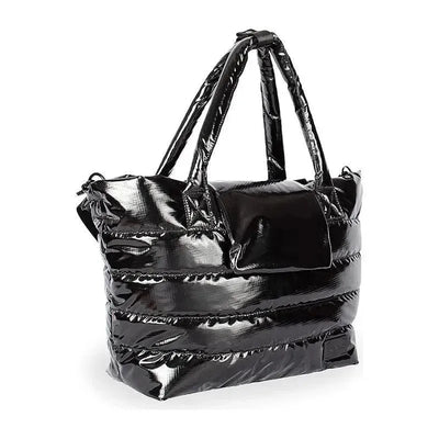 7AM Voyage - Waterproof Capri Diaper Bag with Crossbody Straps Black Polar Image 2