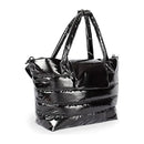 7AM Voyage - Waterproof Capri Diaper Bag with Crossbody Straps Black Polar Image 2