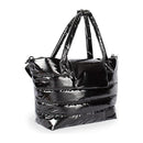 7AM Voyage - Waterproof Capri Diaper Bag with Crossbody Straps, Black Polar Image 5