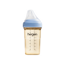 Hegen PPSU Anti-Colic Baby Bottle - 3 to 6 Months - 240ml/8oz - Blue