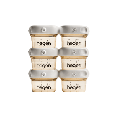 Hegen PPSU Breast Milk Storage - 60ml/2oz Breast - 6-Pack