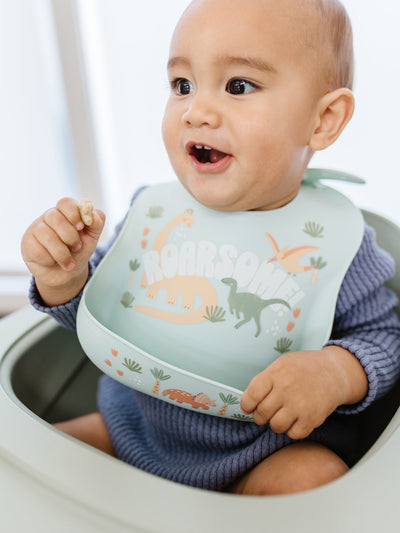 Silicone Bib, Roarsome Image 2