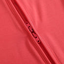 Berry Red Zippered Baby Romper