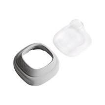 Hegen Collar & Transparent Cover - Grey