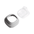 Hegen Collar & Transparent Cover - Grey