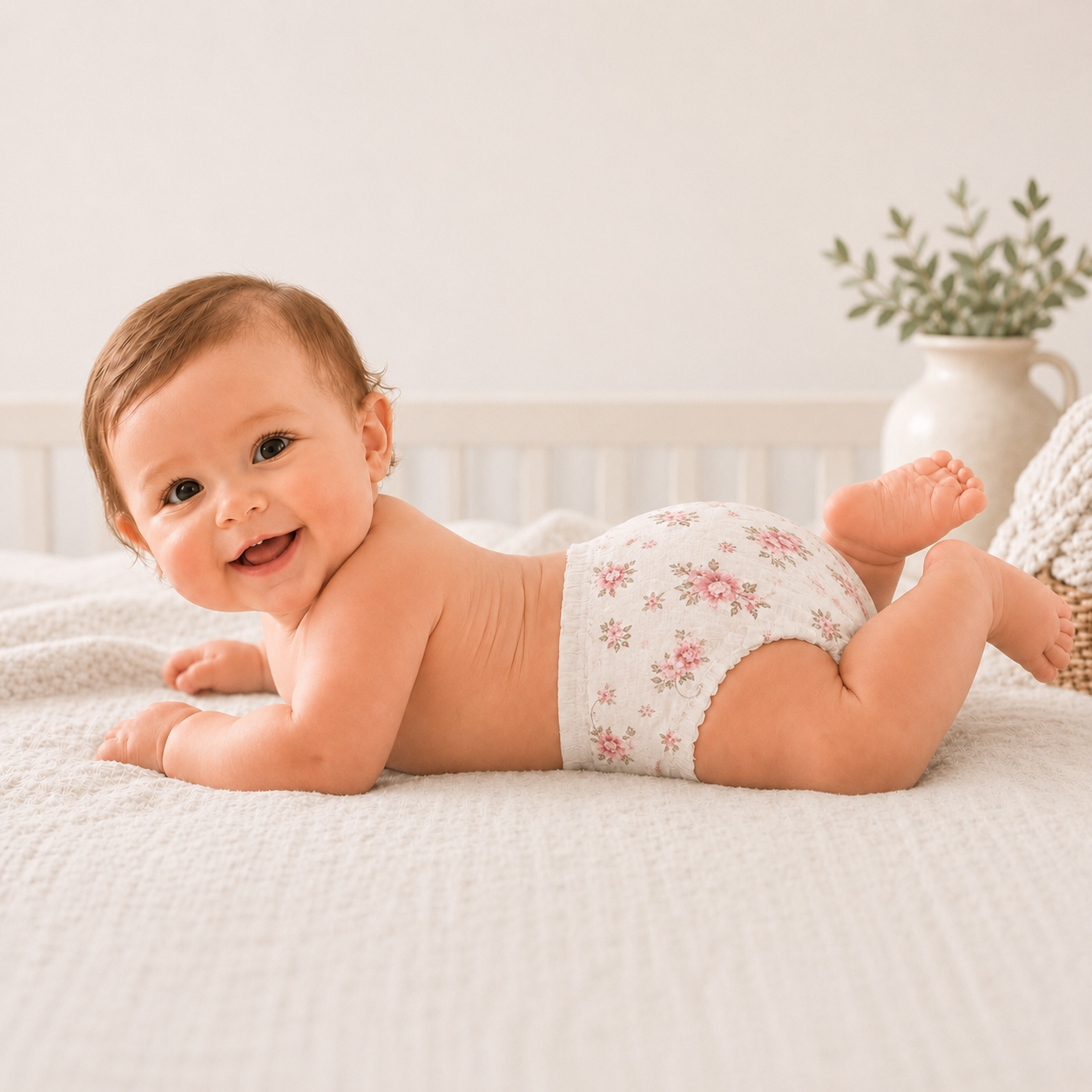 Little Me Baby Diapers | Vintage | Size 1 | Soft, Absorbent & Gentle on Skin