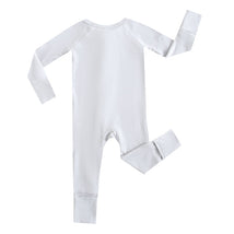 Comfy Gray Zippered Baby Romper