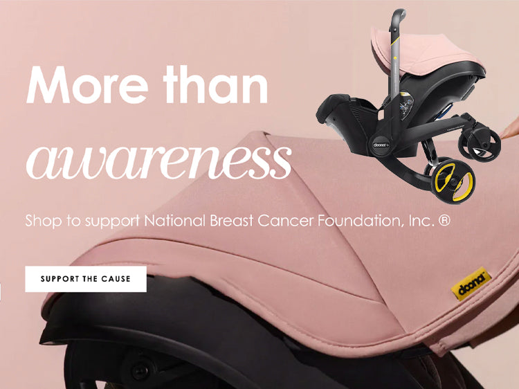 Doona Blush Car Seat Breast Cancer Awareness 