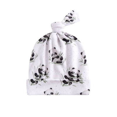 Lucky Panda Baby Beanie Hat