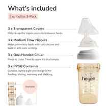 8oz Baby Bottle 3-Pack