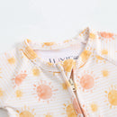 Brighter Days Zippered Baby Romper