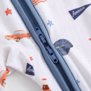 Route 66 Zippered Baby Romper