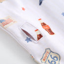 Route 66 Zippered Baby Romper